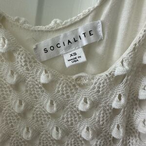 Socialite Ivory Lace Blouse